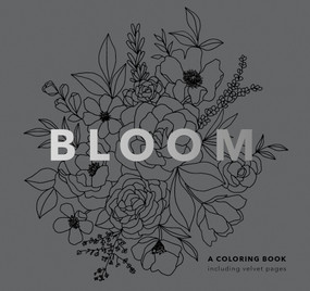 Bloom (Mini) (Pocket-Sized 5-Minute Floral Coloring Book for Kids, Teens, and Adults) by Alli Koch, Paige Tate & Co., 9781950968817