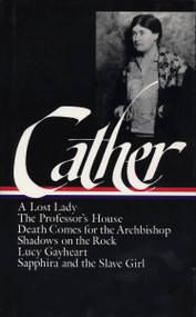 Willa Cather: Later Novels by Willa Cather, Sharon O'Brien, 9780940450523