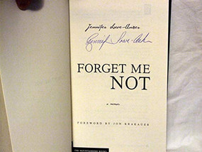 Forget Me Not (A Memoir) - 9781594850820 by Jennifer Lowe-Anker, Jon Krakauer, 9781594850820