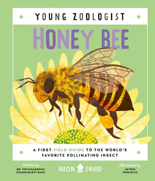 Honey Bee (Young Zoologist) (A First Field Guide to the World's Favorite Pollinating Insect) by Priyadarshini Chakrabarti Basu, Astrid Weguelin, Neon Squid, 9781684492824
