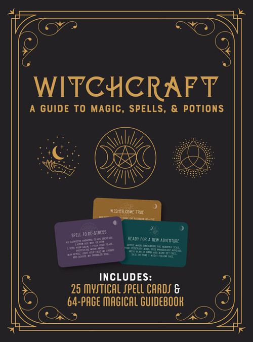 Witchcraft Kit (A Guide to Magic, Spells, and Potions - Includes: 25 Mystical Spell Cards and 64-page Magical Guidebook) by Editors of Chartwell Books, 9780785841388