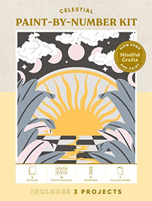 Mindful Crafts: Celestial Paint-by-Number Kit (Mindful Crafts: Celestial Paint-by-Number Kit) by Chronicle Books, 9781797218458