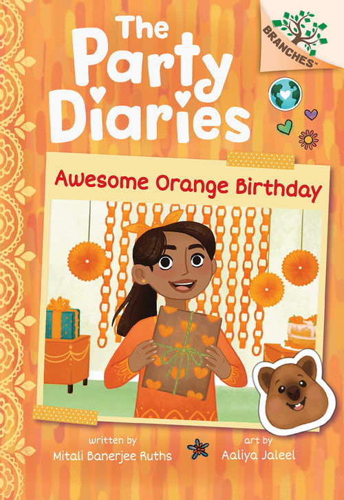 Awesome Orange Birthday: A Branches Book (The Party Diaries #1) - 9781338799620 by Mitali Banerjee Ruths, Aaliya Jaleel, 9781338799620