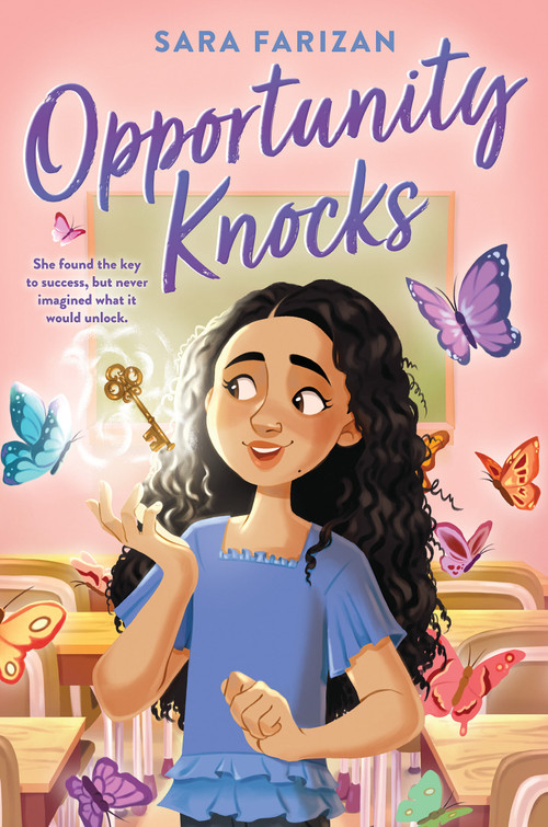 Opportunity Knocks by Sara Farizan, 9781338827071