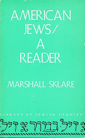 American Jews: A Reader by Behrman House, 9780874413489