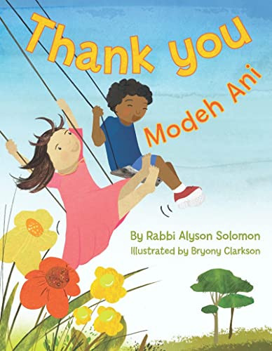 Thank You: Modeh Ani by Alyson Solomon, 9781681155692