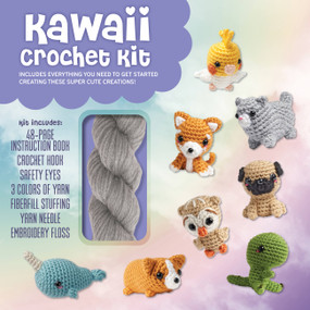 Kawaii Crochet Kit by Kati Gálusz, 9780785841128