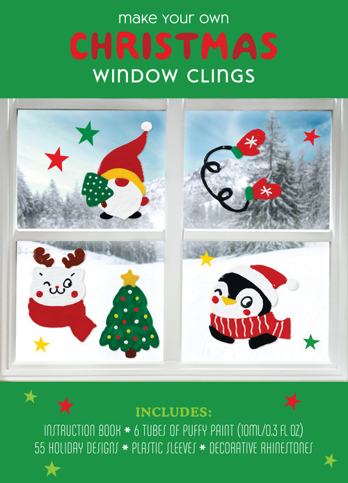 Make Your Own Christmas Window Clings by Editors of Chartwell Books, 9780785841166