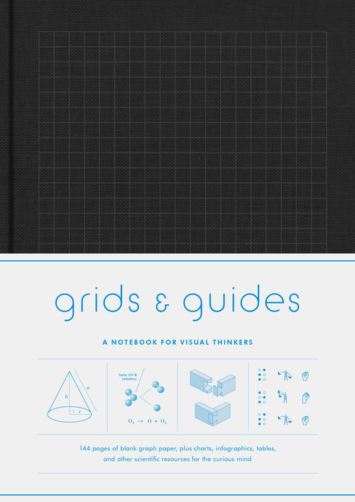 Grids & Guides Blk (A Notebook for Visual Thinkers) by Princeton Architectural Press, 9781616892326