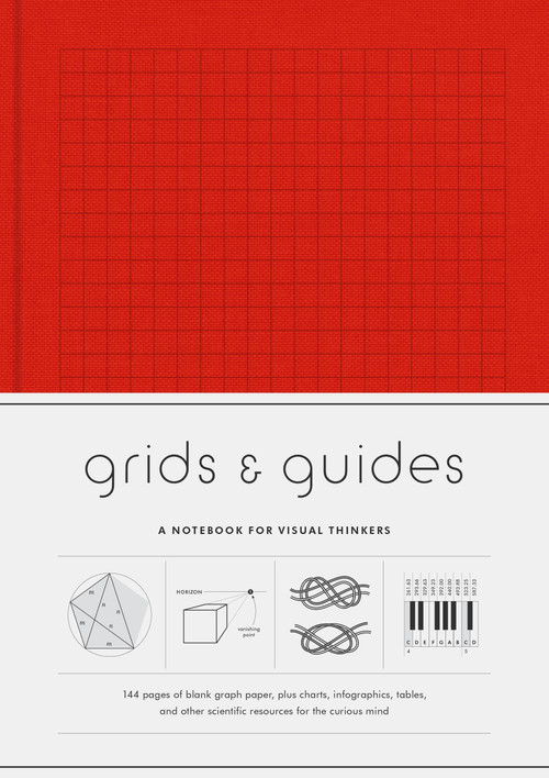 Grids & Guides (Red) (A Notebook for Visual Thinkers) by Princeton Architectural Press, 9781616894221