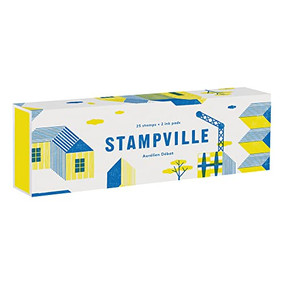 Stampville (25 stamps + 2 ink pads) by Aurélian Débat, 9781616896010