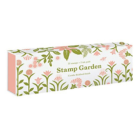 Stamp Garden ((25 stamps, 2 ink colors, assorted plant and flower parts, perfect for scrapbooking, printmaking, diy crafts, and journals)) by Coralee Bickford-Smith, 9781616896805