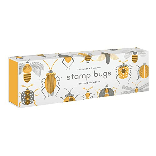 Stamp Bugs (25 Stamps and 2 Ink Pads) by Barbara Dziadosz, 9781616898090