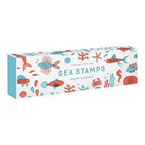 Sea Stamps (25 stamps + 2 ink pads) by Louise Lockhart, 9781616898946