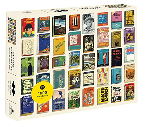 Classic Paperbacks 1000 Piece Puzzle by Richard Baker, 9781648960000