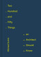 250 Things An Architect Should Know by Michael Sorkin, Joan Copjec, 9781648960802
