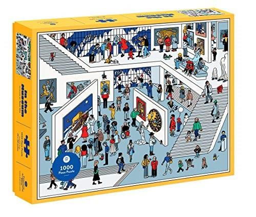 In the Museum 1000 Piece Puzzle (1000 Piece Puzzle) by Tomi Um, 9781648960857