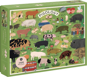 Pigology (1000 Piece Puzzle) by Camilla Pintonato, 9781648961632