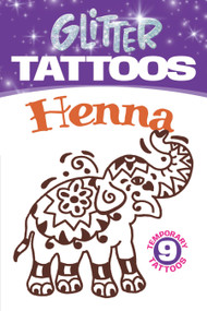 Glitter Tattoos Henna by Anna Pomaska, 9780486465654