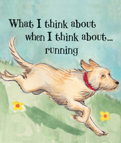 What I Think About When I Think About Running by Eleanor Levenson, Katie O'Hagan, 9781508198574