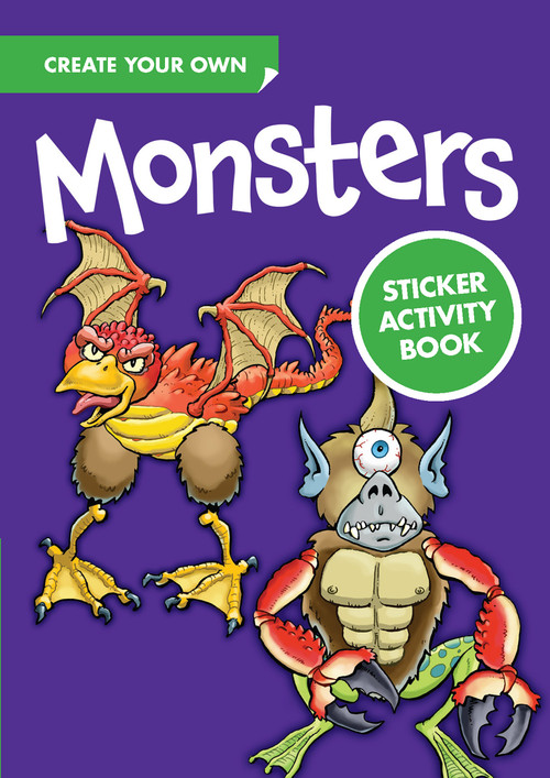 Create Your Own Monsters Sticker Activity Book by Chuck Whelon, 9780486475158