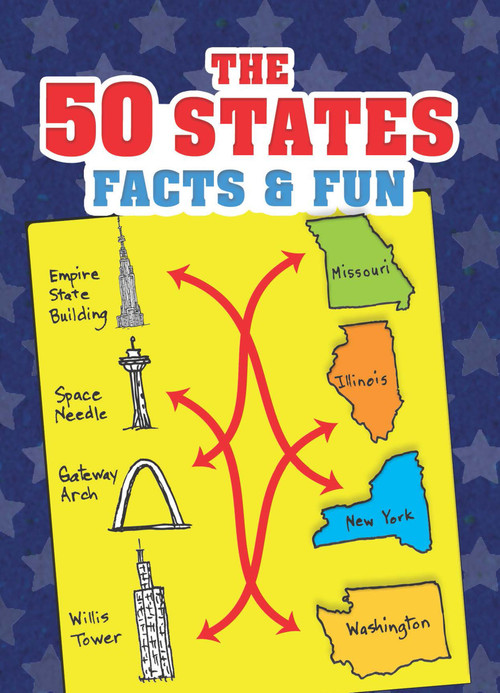 The 50 States (Facts & Fun) by Viki Woodworth, 9780486475240
