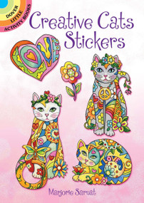Creative Cats Stickers by Marjorie Sarnat, 9780486807034