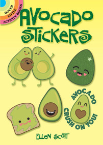 Avocado Stickers by Ellen Scott, 9780486825069