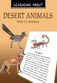 Learning About Desert Animals (With 12 Stickers) by Sy Barlowe, 9780486837147