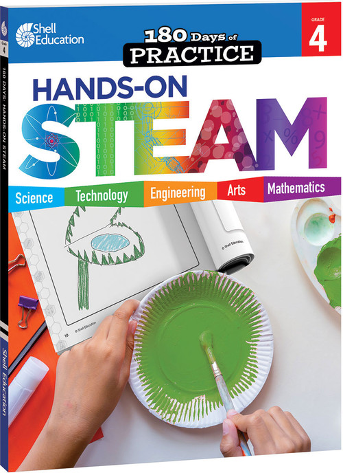 180 Days®: Hands-On STEAM for Grade 4 (Practice, Assess, Diagnose) by Cheryl Lane, 9781425825317