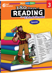 180 Days™: Reading for Third Grade (Practice, Assess, Diagnose) (Spanish Edition) by Christine Dugan, 9781087648767