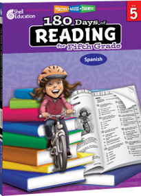 180 Days™: Reading for Fifth Grade (Practice, Assess, Diagnose) (Spanish Edition) by Margot Kinberg, 9781087648781