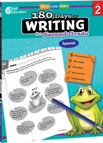 180 Days™: Writing for Second Grade (Practice, Assess, Diagnose) (Spanish Edition) by Brenda A. Van Dixhorn, Brenda Van Dixhorn, Brenda Van Dixhorn, Brenda Van Dixhorn, Brenda Van Dixhorn, Brenda Van Dixhorn, 9781087643045