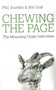 Chewing the Page (The Mourning Goats Interviews) by Phil Jourdan, 9781780995892