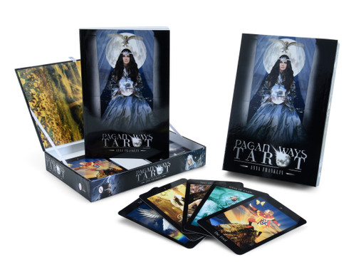 Pagan Ways Tarot ((Tarot Kit Box Set with 78 Cards and Guide Book)) by Anna Franklin, 9780764349003