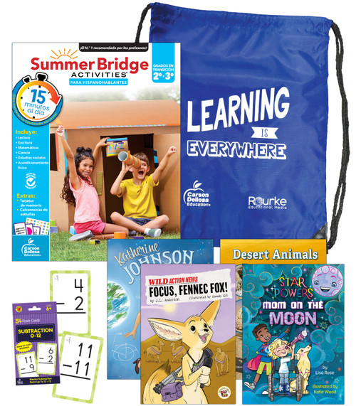 Summer Bridge Essentials Spanish Backpack 2-3 - 9781731653611 by Rourke Educational Media, Summer Bridge Activities, 9781731653611