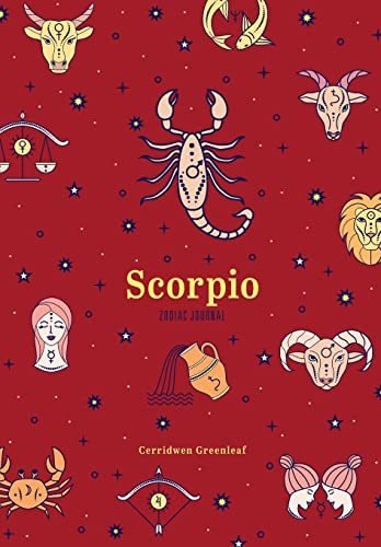Scorpio Zodiac Journal ((Astrology Blank Journal, Gift for Women)) by Cerridwen Greenleaf, 9781684810963