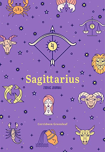 Sagittarius Zodiac Journal ((Astrology Blank Journal, Gift for Women)) by Cerridwen Greenleaf, 9781684810871