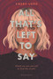 All That's Left to Say by Emery Lord, 9781681199412