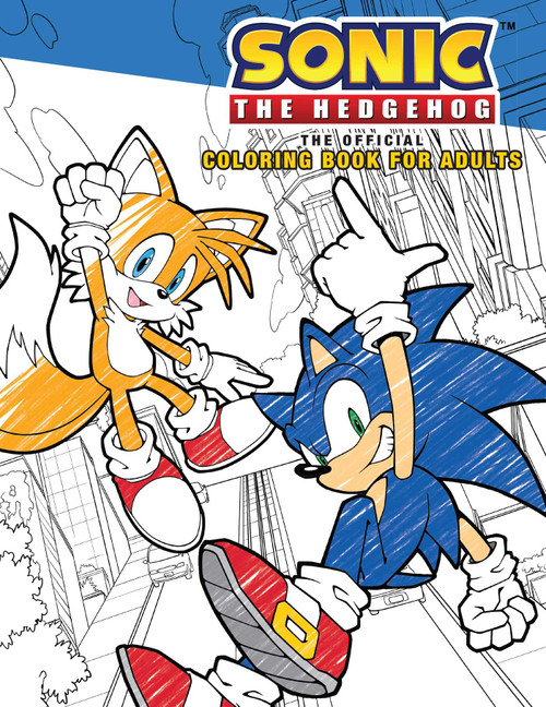 Sonic the Hedgehog: The Official Adult Coloring Book by Insight Editions, 9781647229009