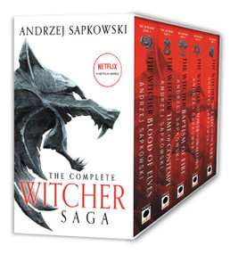 The Witcher Boxed Set: Blood of Elves, The Time of Contempt, Baptism of Fire, The Tower of Swallows, The Lady of the Lake by Andrzej Sapkowski, Danusia Stok, David French, 9780316498845