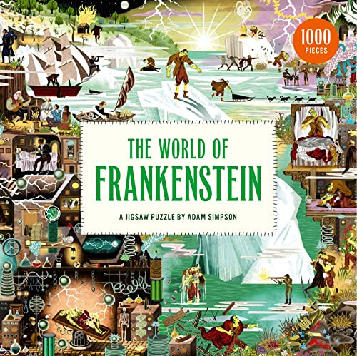 The World of Frankenstein (A Jigsaw Puzzle by Adam Simpson) by Adam Simpson, Roger Luckhurst, 9780857829443