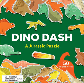 Dino Dash (A Jurassic Puzzle) by Caroline Selmes, 9781399601269