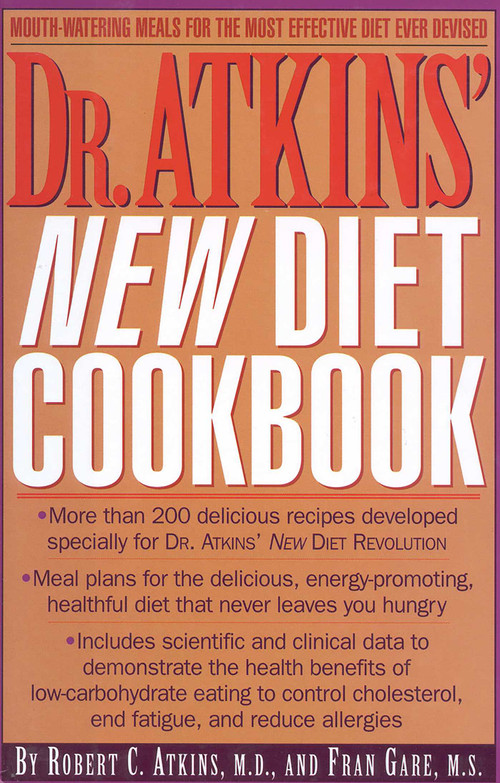 Dr. Atkins' New Diet Cookbook - 9780871319258 by Robert C. Atkins, Fran Gare, 9780871319258