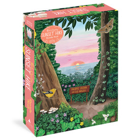 Pacific Coasting: Sunset Hike 1,000-Piece Puzzle by Danielle Kroll, 9781648291937