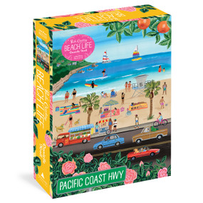Pacific Coasting: Beach Life 1,000-Piece Puzzle by Danielle Kroll, 9781648291944