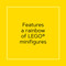 LEGO Minifigure Rainbow 1000-Piece Puzzle by LEGO, 9781797214382