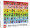 LEGO Minifigure Rainbow 1000-Piece Puzzle by LEGO, 9781797214382