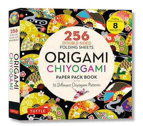Origami Chiyogami Paper Pack Book (256 Double-Sided Folding Sheets (Includes Instructions for 8 Models)) by Tuttle Studio, 9780804853620