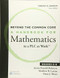 Beyond the Common Core (A Handbook for Mathematics in a PLC at Work™, Grades 6-8) by Jessica Kanold-McIntyre, Matthew R. Larson, 9781936763481